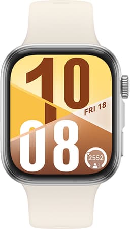 HUAWEI WATCH FIT 4 - Wit Fluorelastomeer Horlogeband - Ultra slank design | Geavanceerde sportmodi | Tot 10 dagen batterijduur | Compatibel met iOS & Android — thumbnail 1