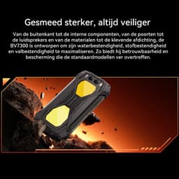 Blackview BV7300 - Robuuste Smartphone - 18GB RAM - 256GB - 15000mAh - Dual 4G LTE - Dual 800LM Campingverlichting - Android 14 - IP68 Waterdicht - 6580mAh - NFC - GPS - Geel — thumbnail 12