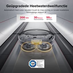 Roborock Saros Z70 – Robotstofzuiger en dweilrobot – Met OmniGrip-arm – 22.000 Pa – Aangedreven door AI – 7,98 cm ultradun – FlexiArm Riser – Tech AdaptiLift-chassis – Vermijdt obstakels – Multifunctioneel dock 4.0 — thumbnail 19