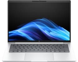 HP EliteBook 8 G1i 14 AI Intel Core Ultra 5 225U Laptop 35,6 cm (14"") WUXGA 16 GB DDR5-SDRAM 512 GB SSD Wi-Fi 6E (802.11ax) Windows 11 Pro AI PC Zilver"