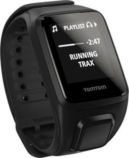 TomTom Spark Cardio + Music GPS Fitness Tracker - Zwart - Large — thumbnail 1