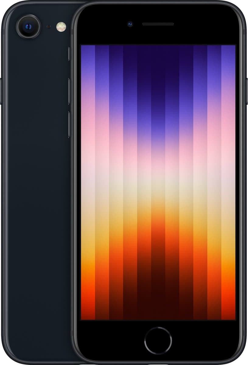 Apple iPhone SE 2022 64GB Midnight Black — afbeelding 1