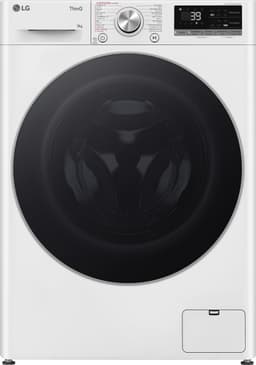 LG GC3R709S1 wasmachine 9 kg, AI DD en AI Wash voor slimme stofverzorging - TurboWash 39 voor sneller schoon - Hygiënisch wassen met stoom en ThinQ slimme bediening. Energieklasse A-10% — thumbnail 1