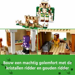 LEGO Minecraft Het ijzergolemfort- 21250 — thumbnail 14