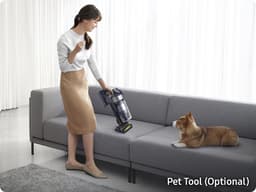 Samsung Jet 75E Premium VS20B75A9R5 - Steelstofzuiger - Soft Action Brush - Spinning Sweeper - Pet Tool — thumbnail 8