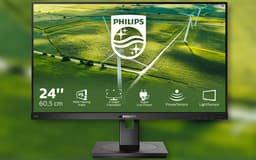 Philips 242B1G - Full HD IPS Monitor - USB-hub - 24 inch - Ergonomische Verstelopties — thumbnail 6