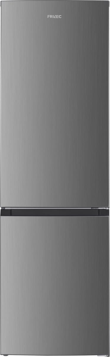 Frilec BONN275-NF-040CI - Koel-vriescombinatie - C Label - 5 Jaar Garantie - No Frost - 253 Liter - Inox — afbeelding 1