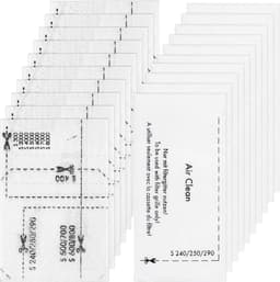 Pak met 20 stofzuigerfilters voor Miele Complete C1/C2/C3，inclusief 10 motorbeschermingsfilters en 10 luchtafvoerfilters voor Miele S200-S899 S2000-S8999 Complete C1/2/3 Classic C1 — thumbnail 1