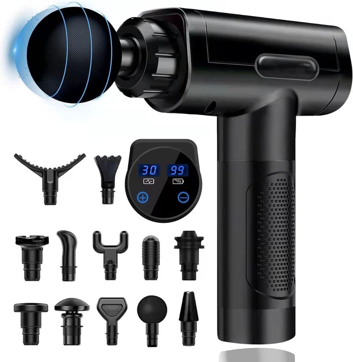 ApexArte® Massage Gun Professioneel - Massage Apparaat - Theragun — afbeelding 1