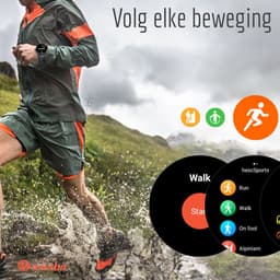 Wiesba Ultra Pro Serie 5 Smartwatch - Sporthorloge met Hartslagmeter - Bloeddrukmeter - Stappenteller - Sport Horloge met Belfunctie - Smart Watch Saturatiemeter - 1.73inch AMOLED - 466*466 Resolutie - GPS - Android/iOS — thumbnail 14