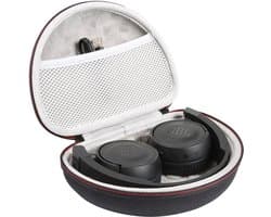 Koptelefoon Case - Harde Beschermhoes - Geschikt voor o.a. Bose, JBL, Sennheiser Beats, Beats by Dre - Witte binnenvoering - Koptelefoon Hoesje - opvouwbare koptelefoon - Koptelefoon Case - Koptelefoon Hoes - Beschermhoes - Draagtas