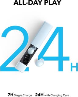 soundcore A30i by Anker, Noise Cancelling Earbuds, Lipstick Shaped Design, Small, Lightweight Comfort, Clear Sound, 24 Hours Playtime, IP54, Wireless Earbuds, Bluetooth 5.4 — thumbnail 7