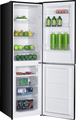 Exquisit KGC250-80-NF-040DB - Koel-vriescombinatie - 5 Jaar Garantie - 247 Liter - No-Frost - Energielabel D - Zwart — thumbnail 4