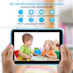 White-Label® Kindertablet Vanaf 3 Jaar - Tablet Kinderen - Kinderspeelgoed - Blauw — thumbnail 8