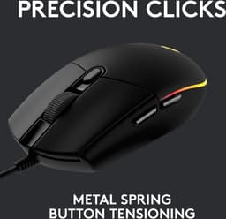 Logitech G203 LIGHTSYNC - Bedrade Gaming Muis - RGB verlichting - Zwart — thumbnail 19