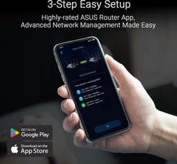 ASUS RT-BE88U - Router - WiFi Versterker Dual-band - WiFi 7 - 7200 Mbps - 10G Poort - SFP+ — thumbnail 22