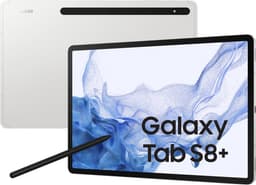 Samsung - Galaxy Tab S8+ 5G - 128GB - Zilver — thumbnail 1
