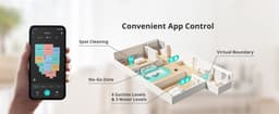 eufy RoboVac LR30 Hybrid+ robotstofzuiger en dweil met cleaning station, iPath Laser Navigation, 3000Pa-zuigkracht — thumbnail 4