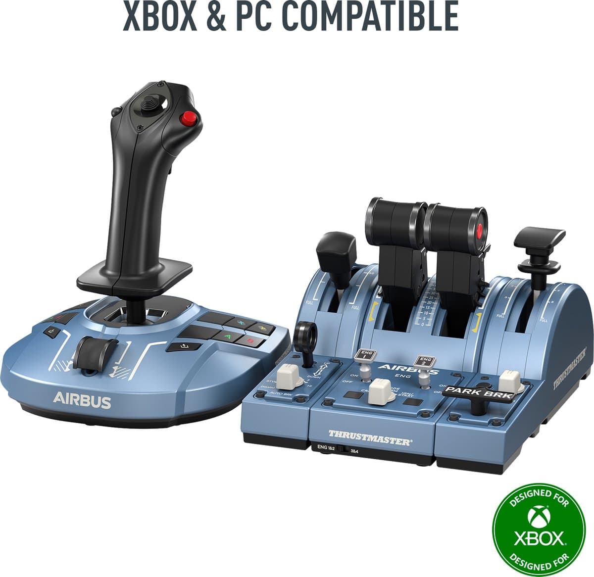 Thrustmaster TCA Captain Pack X - Flight Control Systeem - Joystick en throttle-quadrant - voor PC, Xbox Series X|S — afbeelding 1