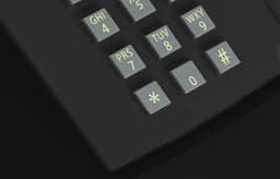 OPIS Push-Me-Fon 4G MOBILE - Retro telefoon voor het 4G mobiele netwerk (SIM-kaart) - zwart — thumbnail 3