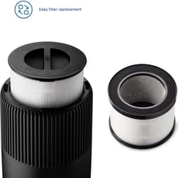 Clean Air Optima® CA-503B Compact Smart - Intelligente HEPA UV-C Ionisator Luchtreiniger - 360° Airflow - Ultrastil met sleepmode! <10dB(A)! — thumbnail 9