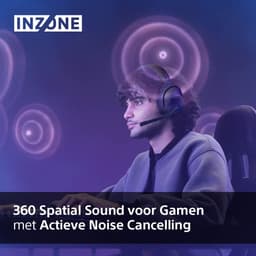 Sony INZONE H5 – Draadloze Gaming Headset - Zwart - PS5/PS4 — thumbnail 7