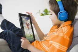 Philips SHK2000 - Kids Koptelefoon - On-Ear Volumebegrenzing - Blauw/Groen - Ergonomische hoofdband — thumbnail 4