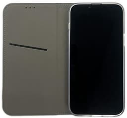 Merkloos Smart Magnet Boek Etui - Zwart - Google Pixel 7 Pro - Hoge Kwaliteit — thumbnail 2
