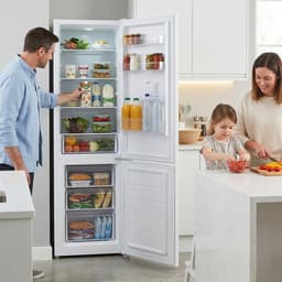 Heinner HC-HM260WDE++ Koel-vriescombinatie met Waterdispenser – 260 L – Elektronische Temperatuurregeling – Omkeerbare Deuren – Wit – 5 Jaar Garantie — thumbnail 10