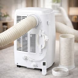 Mobiele Airco 14000 BTU met WiFi-Smart Airconditioner Verrijdbaar –airco met- app Airco Zonder Installatie –Airco Zonder Buitenunit – Portable Airco –Airconditioning Slaapkamer Zolder-Koelen Ontvochtigen Ventileren –Energiezuinige Airco–Stille Airco — thumbnail 2