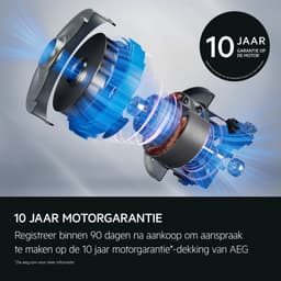 AEG LX9-3-CR - LX9 - Stofzuiger zonder zak- PrecisionFlow zuigmond - 3in1 zuigmond - 72 dB — thumbnail 3