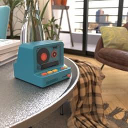 Mobility on board retro camera speaker blauw — thumbnail 3