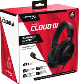 HyperX Cloud III Gaming Headset - PC, PS5, Xbox Series X|S - Zwart — thumbnail 7