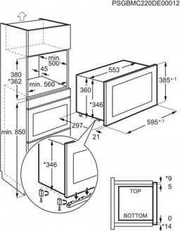 AEG MSB2057DB - Magnetron - Inbouw — thumbnail 5