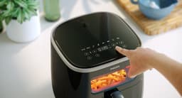 Philips 3000 Series Airfryer XL - HD9257/80 - Kijkvenster - 5.6L - Tot 5 Personen - Zwart — thumbnail 12