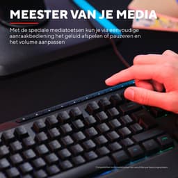Trust GXT836 Evocx - Gaming Keyboard met Verlichting - RGB-Verlichting - Polssteun - Multimedia toetsen - Qwerty US — thumbnail 12