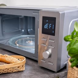 TZS First Austria Vrijstaande Magnetron - Grill - 1100 watt - 20 liter - RVS -Zilver — thumbnail 8