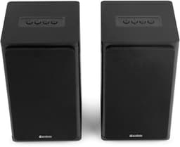 Draadloze speakers - Audizio BS20 speakerset - Luidspreker boxen met Bluetooth - Oplaadbare accu - Antraciet — thumbnail 11