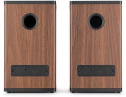 Draadloze speakers - Audizio BS20 speakerset - Luidspreker boxen met Bluetooth - Oplaadbare accu - Houtlook — thumbnail 15