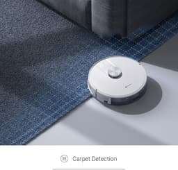 Ezviz RE4 Slimme Robotstofzuiger - LiDAR Navigatie - Dweilen (300 ml) - Obstacle Vermijding - No-Go Zones - Tapijt Detectie - E10 Filter - Compatibel met Alexa, Google Assistant - Wit — thumbnail 8