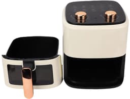 Sensova - Airfryer 5,5 Liter Olievrij Heteluchtfriteuse - Multifunctionele Elektrische Friteuse met 8 Automatische Programma’s - 1350W Vermogen - Grote Capaciteit voor Gezond, Snel en Vetarm Koken Thuis — thumbnail 4