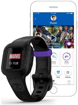 Garmin Vivofit Junior 3 - Activity tracker kinderen - Marvel Black Panther - Zwart — thumbnail 17