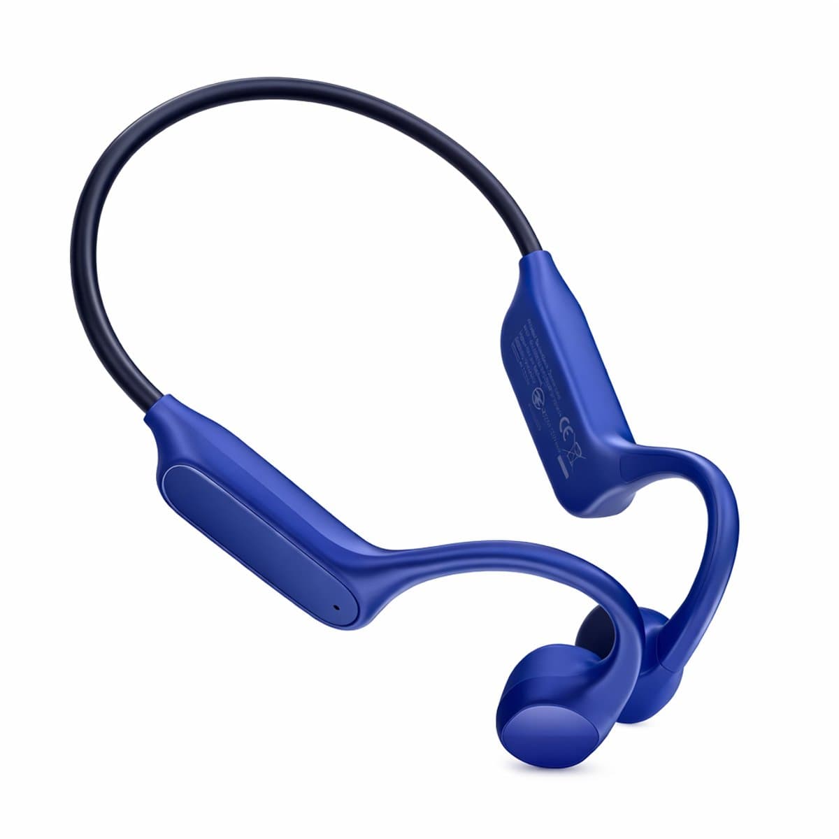 Koptelefoons - Koptelefoon draadloos - Beengeleiding koptelefoon - Sport oortjes - Bluetooth headphones - Waterdichte oortjes zwemmen - Blauw — afbeelding 1