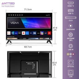 Smart TV 32 Inch Full HD met WiFi en Streaming Apps — thumbnail 5