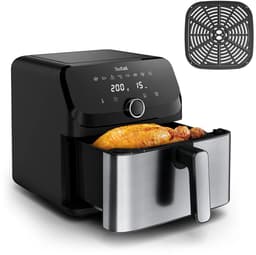 Tefal Easy Fry Mega EY855D heteluchtfriteuse 7,5 liter zwart roestvrijstaal digitale airfryer voor 8 personen — thumbnail 9