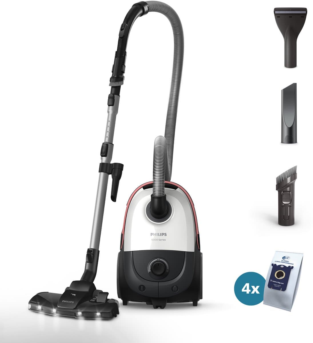 Philips 6000-serie TriActive+ LED XD6122/12 - Stofzuiger met zak — afbeelding 1