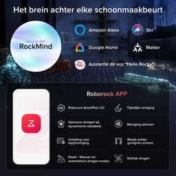 Roborock Saros 20 Sonic–Robotstofzuiger Met Dweilfunctie-VibraRise 5.0 dweilsysteem 4000 Trillingen/min-Digitale motor 36000 Pa&dubbel antiklitsysteem-AdaptiLift Chassis 3.0-Reactieve AI 3.0 obstakelherkenning-Pakt moeiteloos dikke tapijten aan,Wit — thumbnail 8