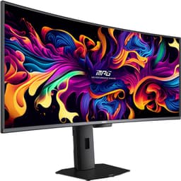MSI MPG 341CQR QD-OLED X36 - Curved UWQHD Gaming Monitor - 360hz - 34 inch - USB-C PD 98W - DisplayHDR True Black 500 - OLED Care 3.0 — thumbnail 3