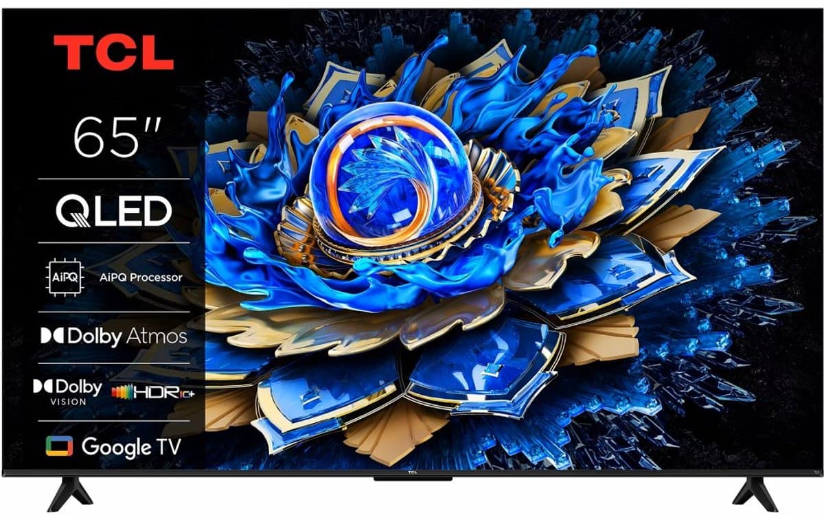 TCL 65T69C - 65 inch - 4K QLED - 2025 - Smart TV — afbeelding 1