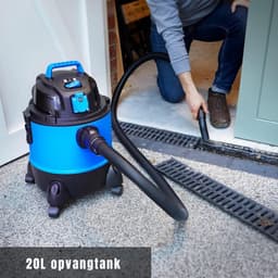 SAVI® Bouwstofzuiger Zonder Zak - Alleszuiger Met Accessoires - Stofzuiger - Zwart/Blauw - 34cm x 34cm x 45cm — thumbnail 3